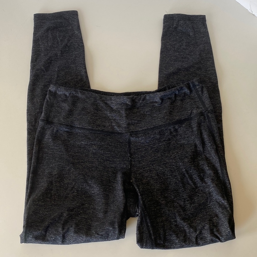 Athleta Heathered Grey Leggings (Size M)